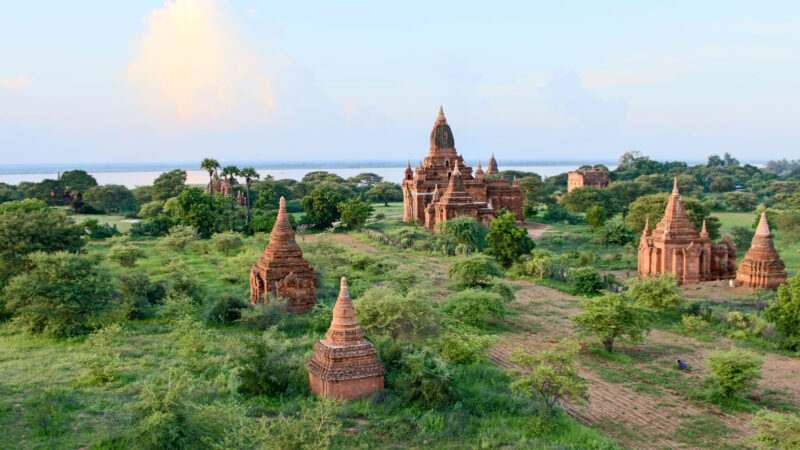 Bild, Myanmar, Bagan, Reise, Pagode